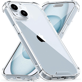 Carcasa Transparente Reforzada TPU iPhone 15