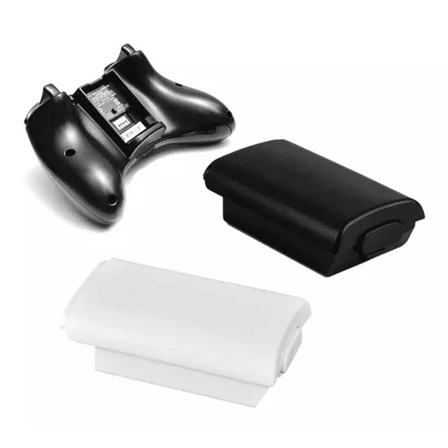 Tapa Porta Pilas Blanco Joystick Xbox 360