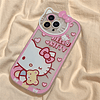 Carcasa Hello Kitty M1 Relieve Flexible Para iPhone XR