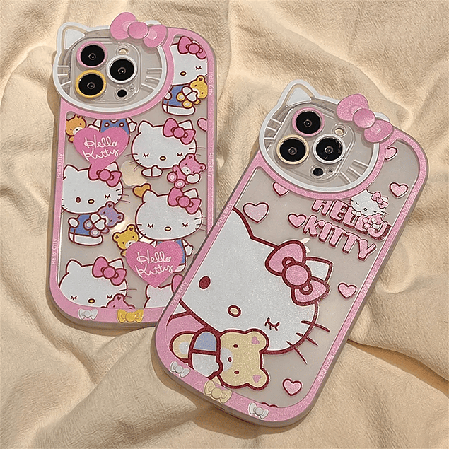 Carcasa Hello Kitty M1 Relieve Flexible Para iPhone XR