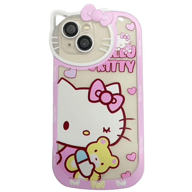 Carcasa Hello Kitty M1 Relieve Flexible Para iPhone XR