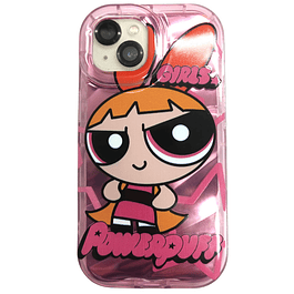 Carcasa Bombón Chicas Super Poderosas + Pop Socket Flexible Para iPhone 11