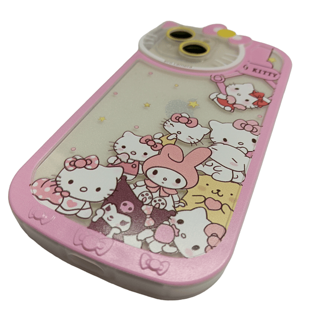 Carcasa Hello Kitty M2 Relieve Flexible Para iPhone 11