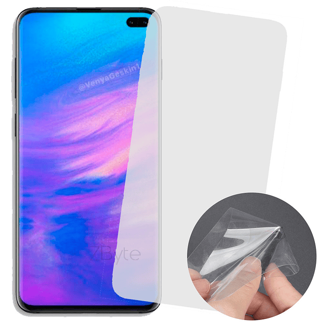 Pack X3 Mica/lamina Protectora Nano Film Full S10 S10e S10+