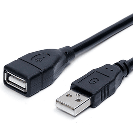 Cable Extensor USB a USB Hembra 1.5mts