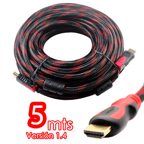 Cable HDMI Trenzado 5mts