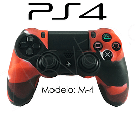 Silicona PS4 Modelo M4 + Análogos