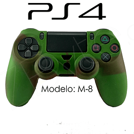 Silicona PS4 Modelo M8 + Análogos