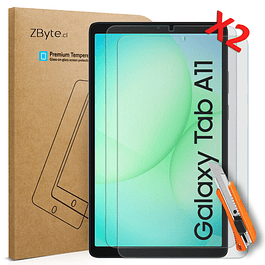 Pack x2 Lámina Mica Vidrio Galaxy Tab A11 8.7