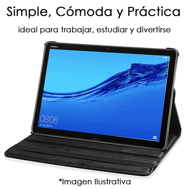 Funda Giratoria Azul Marino Galaxy Tab A11 8.7