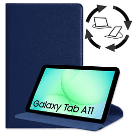 Funda Giratoria Azul Marino Galaxy Tab A11 8.7