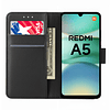 Carcasa Estuche Flipcover Negro Premium Redmi A5