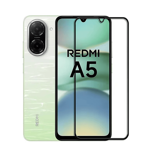 Lámina Mica Vidrio Templado Completo Redmi A5