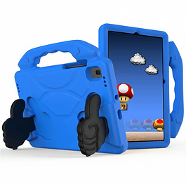 Funda Carcasa Niños Anti Golpes Azul Samsung Galaxy Tab S7/S8/S9/S9 FE/S10 FE