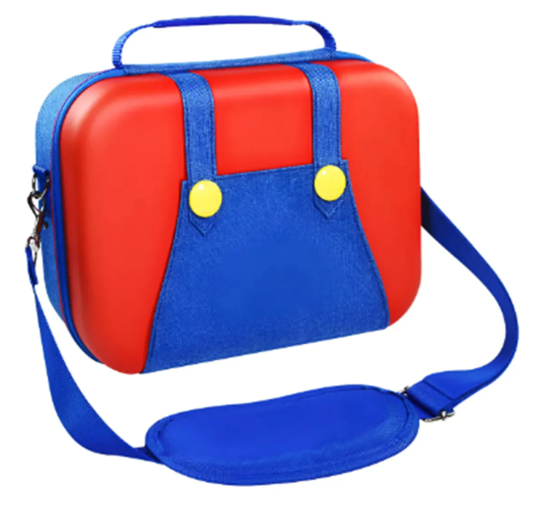 Bolso Maleta Viaje Azul y Rojo para Nintendo Switch 2