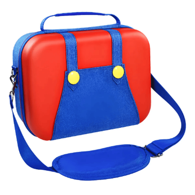 Bolso Maleta Viaje Azul y Rojo para Nintendo Switch 2