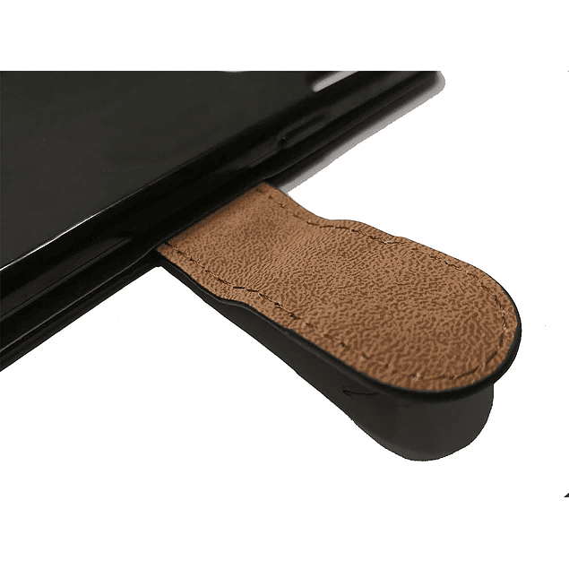 Carcasa Estuche Flipcover Negro Interior Cafe Premium Redmi 15C 5G