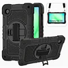 Funda Rugged Resistente con colgante Negro Galaxy Tab A11 8.7