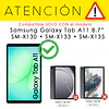 Funda Rugged Resistente con colgante Negro Galaxy Tab A11 8.7