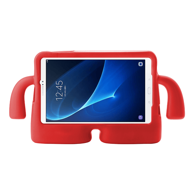 Carcasa Silicona Antigolpes Tablet 10.1 Rojo Samsung T580 T585