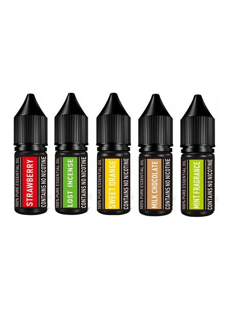 Aceites Aromáticos Para Pistolas de humo 5 Esencias  1