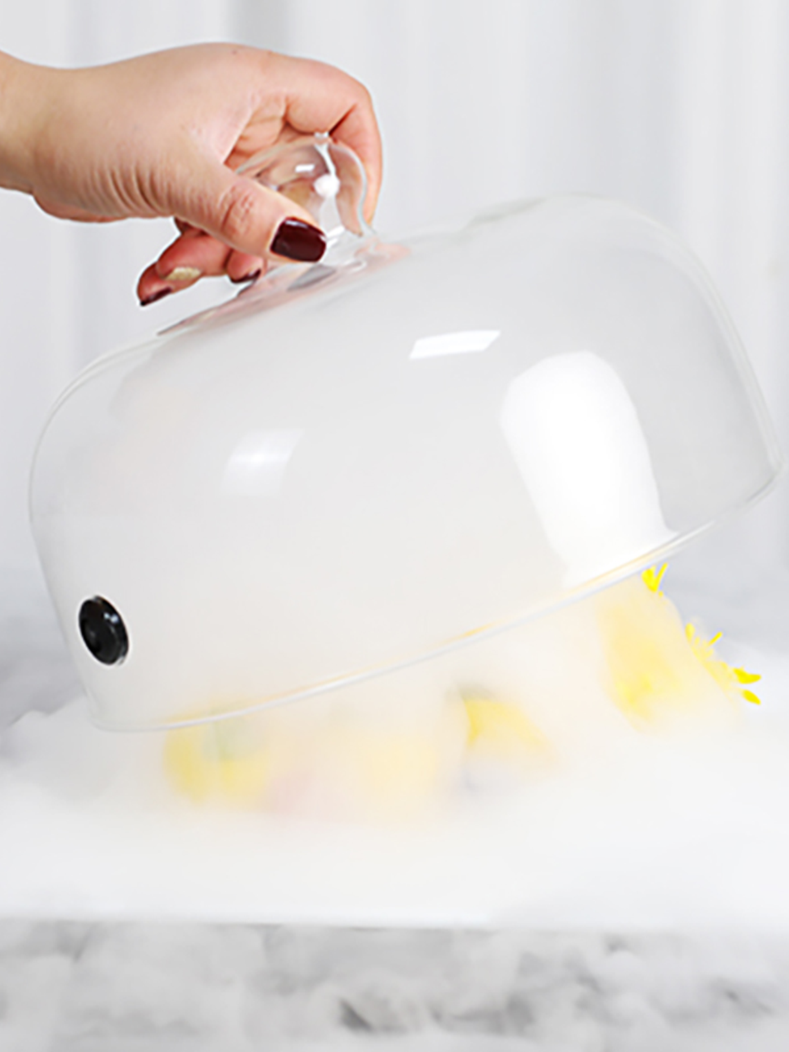 Cúpula De Vidrio Para Ahumador 26x20 CM 2