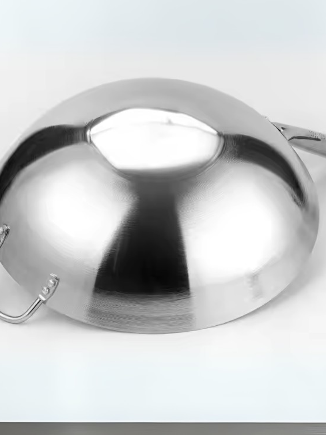 Wok de Acero Inoxidable 34 Cm 2