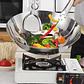 Wok de Acero Inoxidable 34 Cm - Miniatura 4