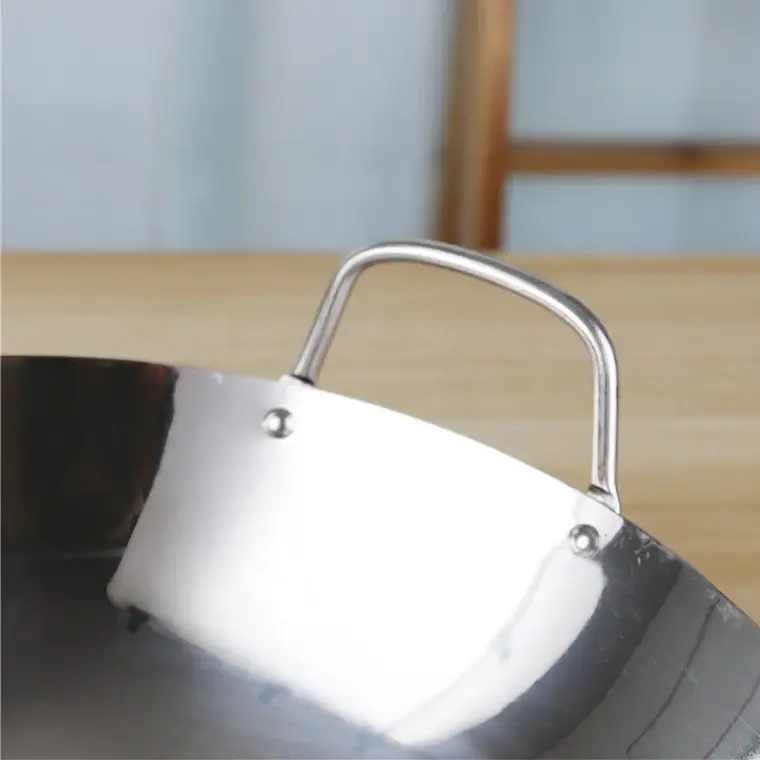 Wok de Acero Inoxidable 36 Cm 5