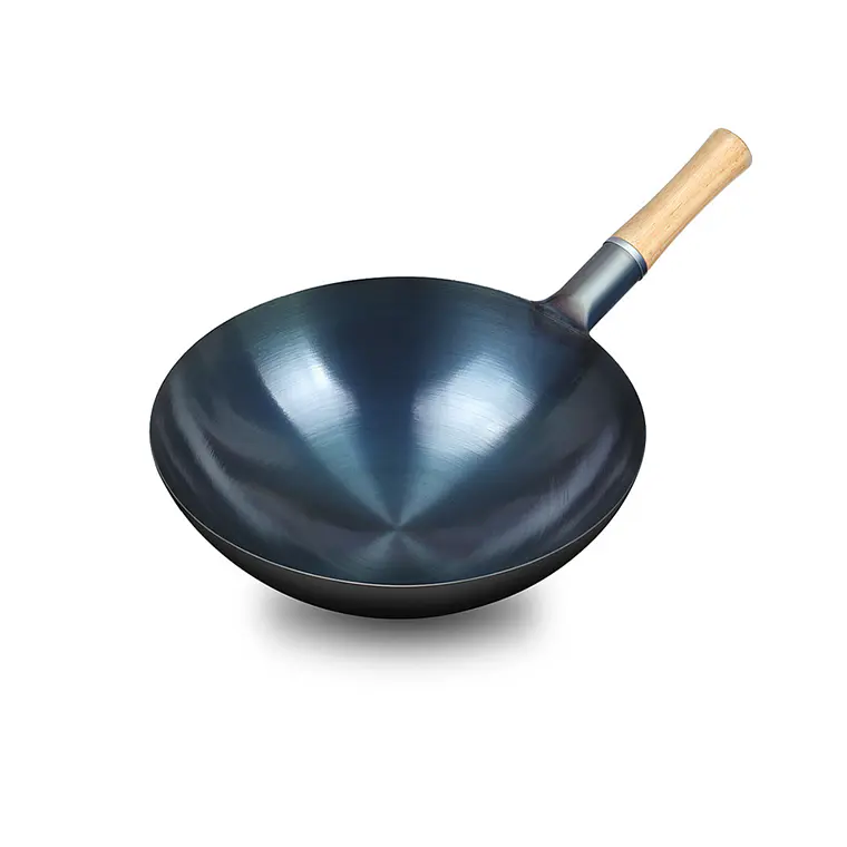 Wok de Hierro 38 CM Pre Sazonado  1