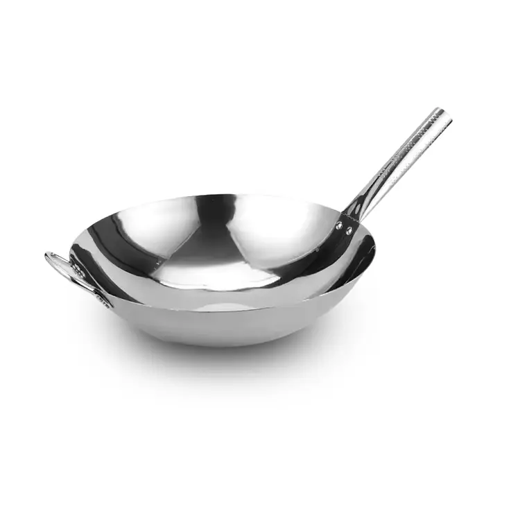 Wok de Acero Inoxidable 40 Cm 1