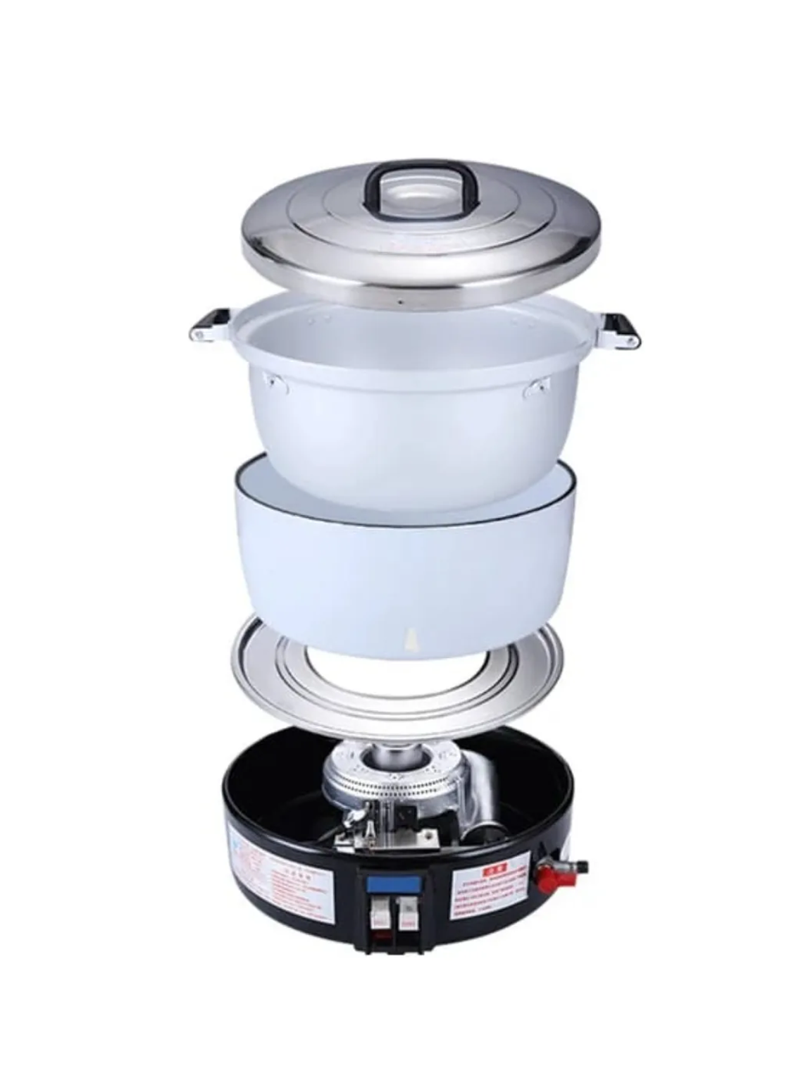 Olla Arrocera a Gas 15 litros Industrial 80 Porciones 3