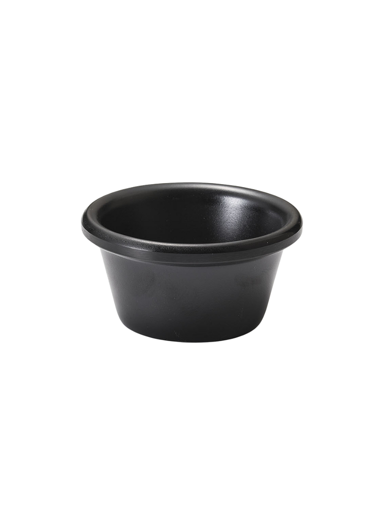 Set 12 Pocillos Ramekin Negro 1.5 Onzas 1
