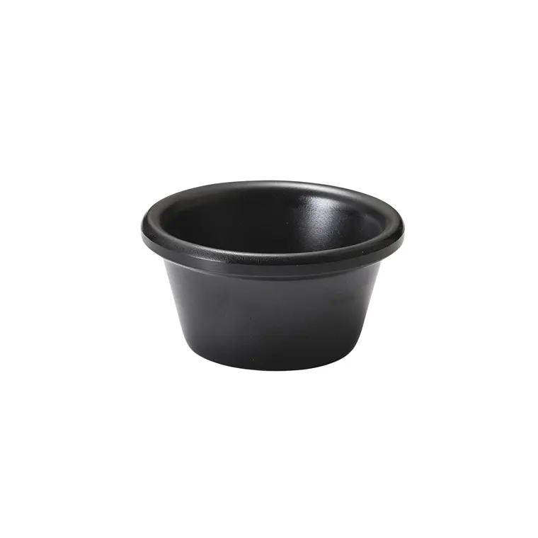Set 12 Pocillos Ramekin Negro 3 Onzas 1