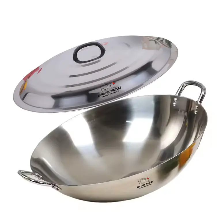 Disco Cocimiento Acero Inoxidable 50 Cm Con Tapa 1