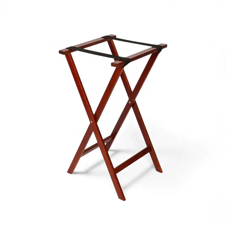 Atril de Madera Plegable para Servicio de Bandejas 75 Cm 1