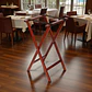 Atril de Madera Plegable para Servicio de Bandejas 75 Cm - Miniatura 2