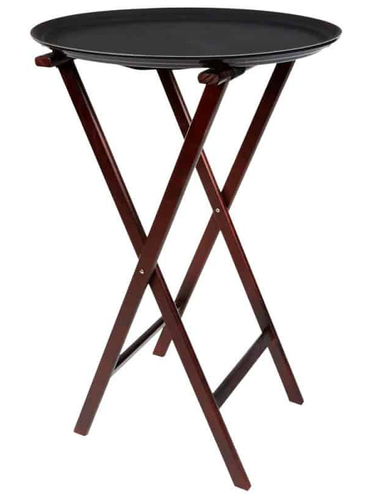 Atril de Madera Plegable para Servicio de Bandejas 75 Cm 5
