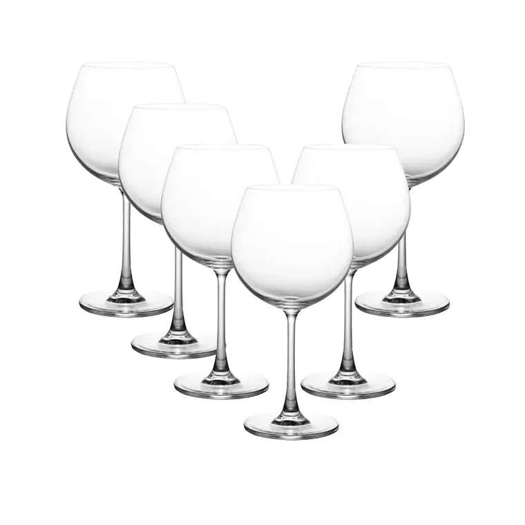 Set De 6 Copas De Vidrio 500ml Gin Tonic Grandes  1