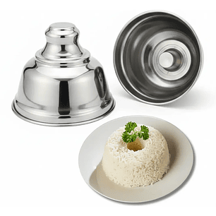 Molde De Arroz De Acero Inoxidable Para Porciones Perfectas Acero Inoxidable
