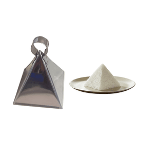 Molde Para Arroz Pirámide 1 Porción De Acero Inoxidable 