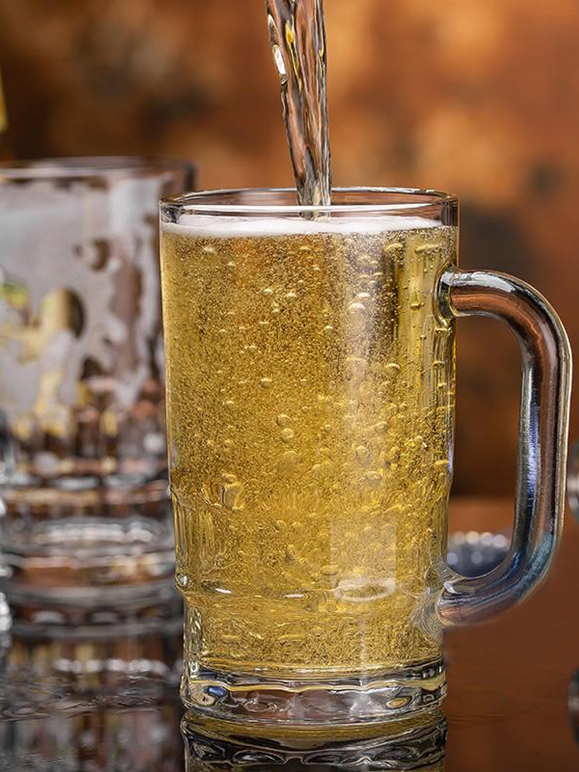 Set 6 Vasos Choperos Irlanda 550ml - Tamaño Grande Premium 2