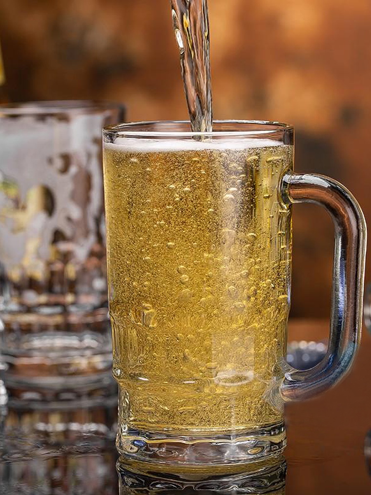 Set 6 Vasos Choperos Irlanda 550ml - Tamaño Grande Premium 2