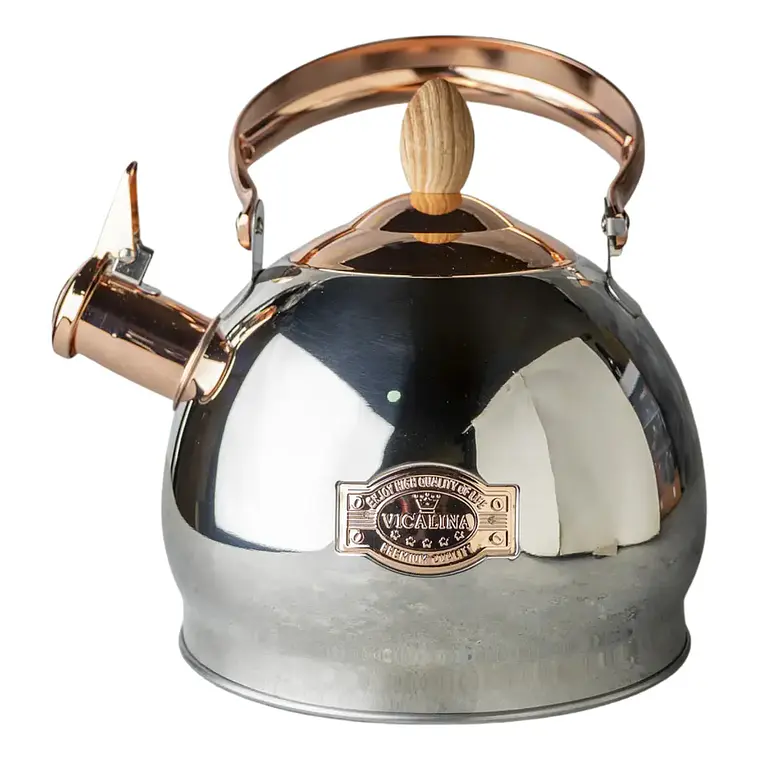 Tetera  Acero Inoxidable Vicalina 2.8L Con Infusor Inducción Silvadora 1