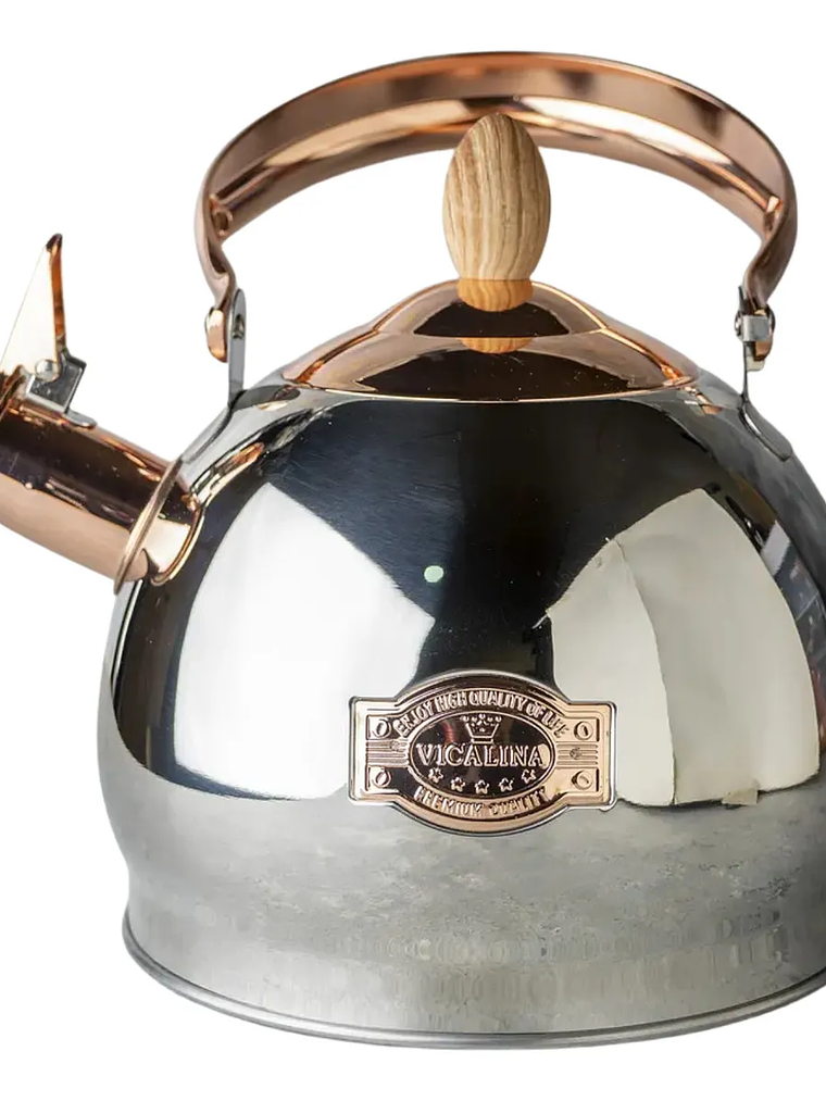 Tetera  Acero Inoxidable Vicalina 2.8L Con Infusor Inducción Silvadora 1