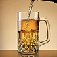 Set 6 Vasos Choperos 500ml Vidrio Labrado Premium - Miniatura 2