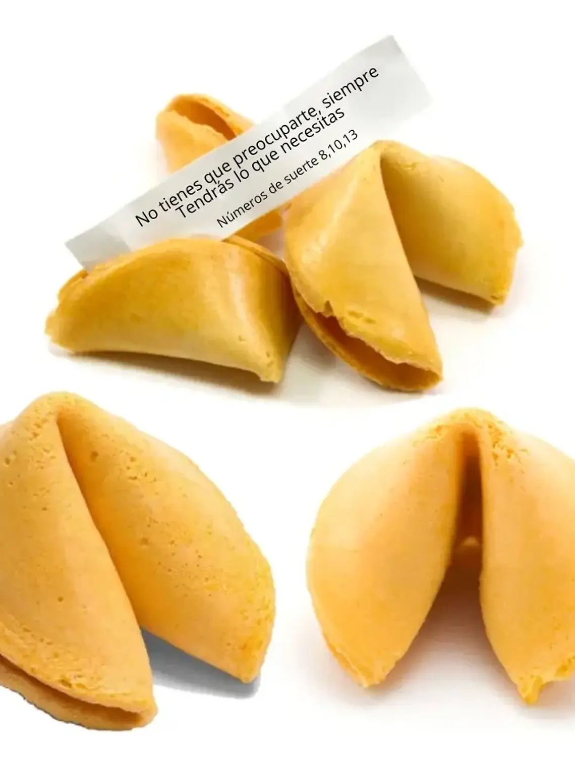 Pack 350 Galletas de la Fortuna con Frases en Español y Números de la Suerte. 1