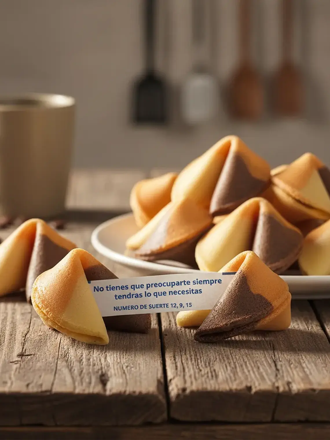 Pack  350 Galletas de la Fortuna Trisabor Con Mensajes en Español 2