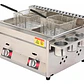 Freidora A Gas Doble 12l Acero Inoxidable Comercial Zealchef - Miniatura 1