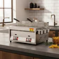 Freidora A Gas Doble 12l Acero Inoxidable Comercial Zealchef - Miniatura 4
